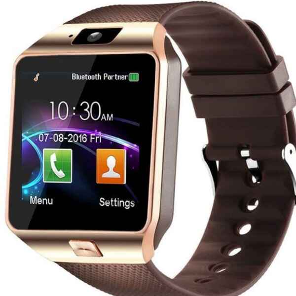 DZ09 Bluetooth Smartwatch,Touchscreen Wrist Smart Phone Watch Sports Fitness Tracker with SIM SD Card Slot Camera (black)